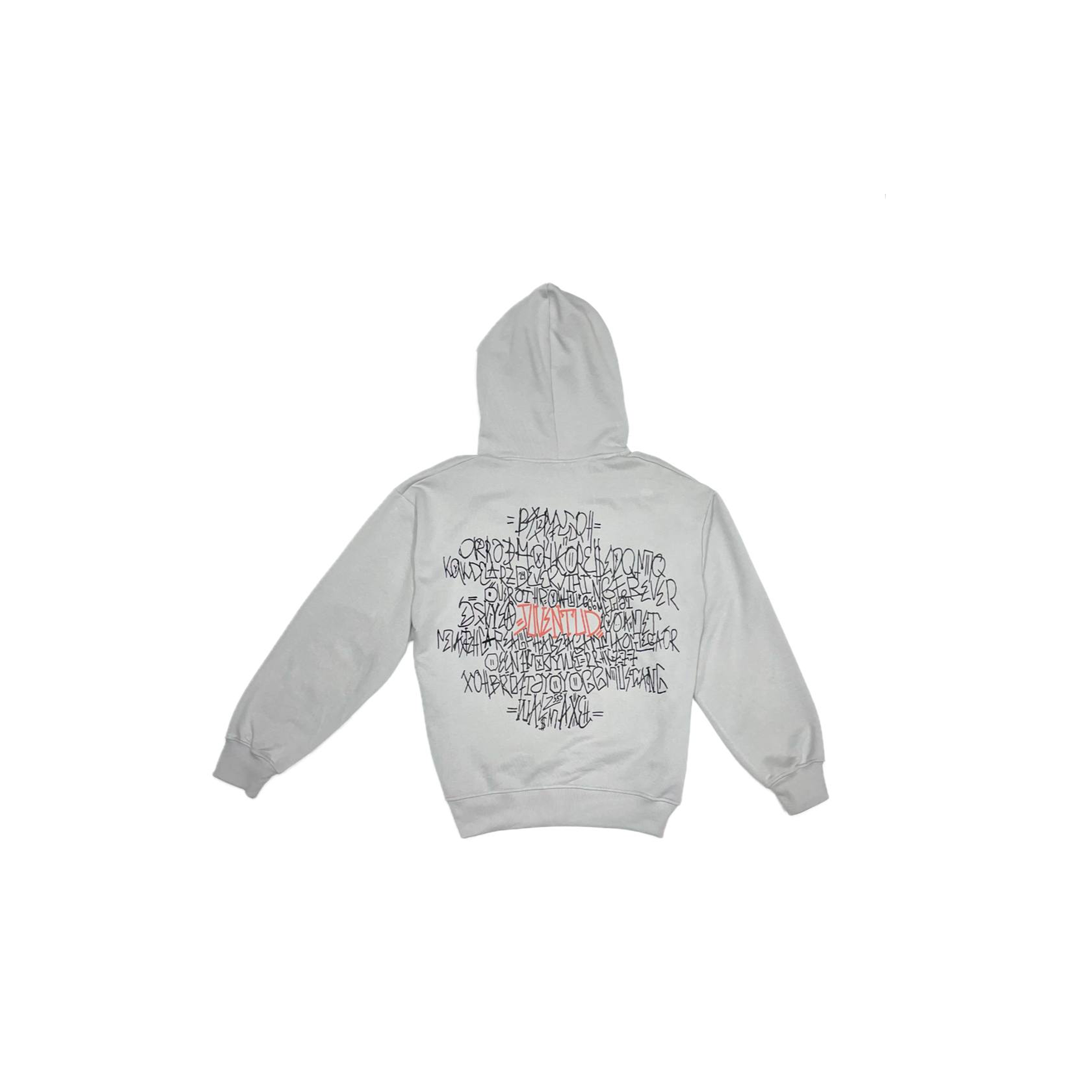JUVENTUD "1# HOODIE GREY" - back