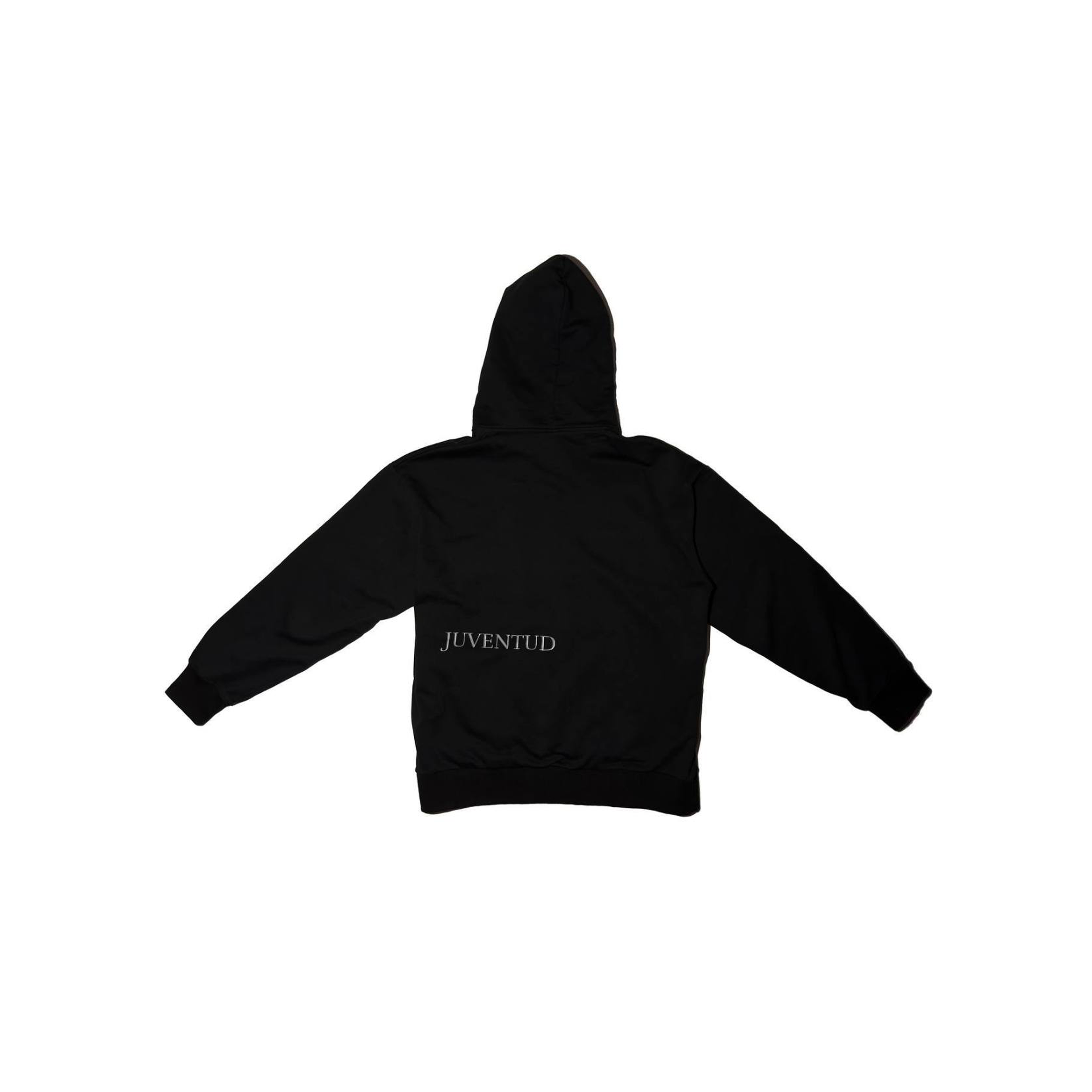 juventud “oscuridad black hoodie” - back