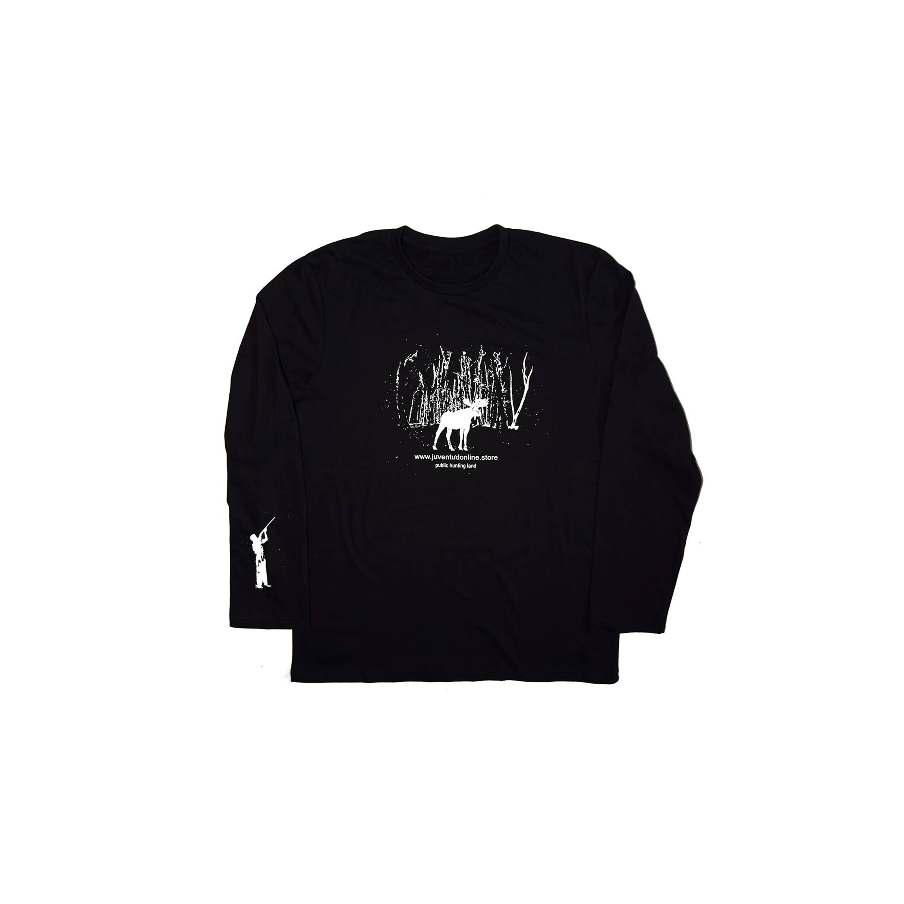 juventud "public hunting land black longsleeve"