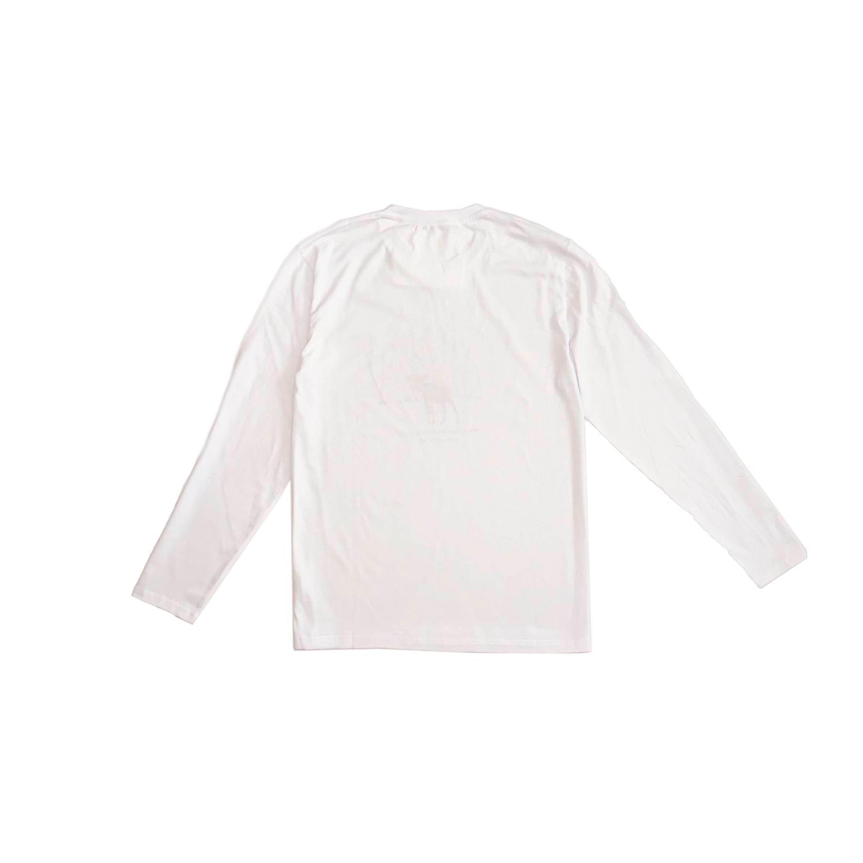 juventud "public hunting land white longsleeve" - back